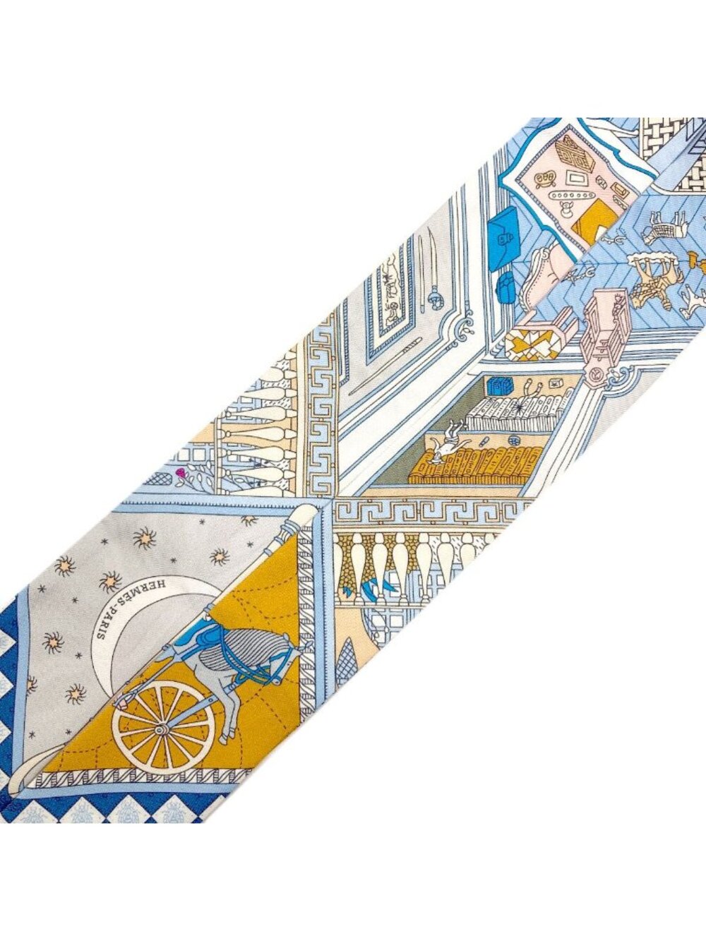 Hermes Twilly Scarf Silk - Picture 2 of 6